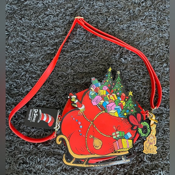 Loungefly Bags Loungefly Grinch Purse Poshmark